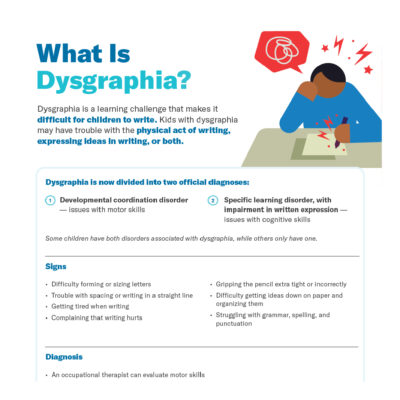 What Is Dysgraphia?