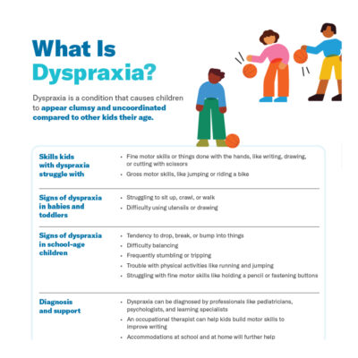 What Is Dyspraxia?